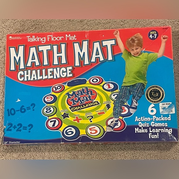Learning Resources Math Mat Challenge Interactive Game - Picture 2 of 4